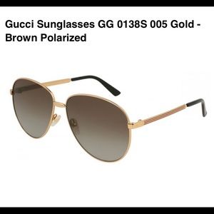 Gucci aviator sunglasses GG0138s 005
